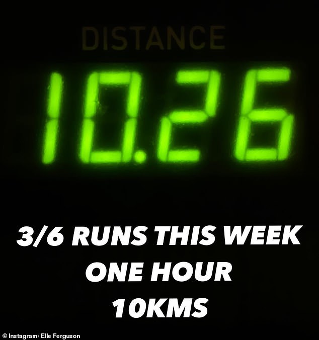 glamazon often documents her workouts on social media. She uploaded this Instagram Story post on Wednesday announcing that she has completed three rounds this week