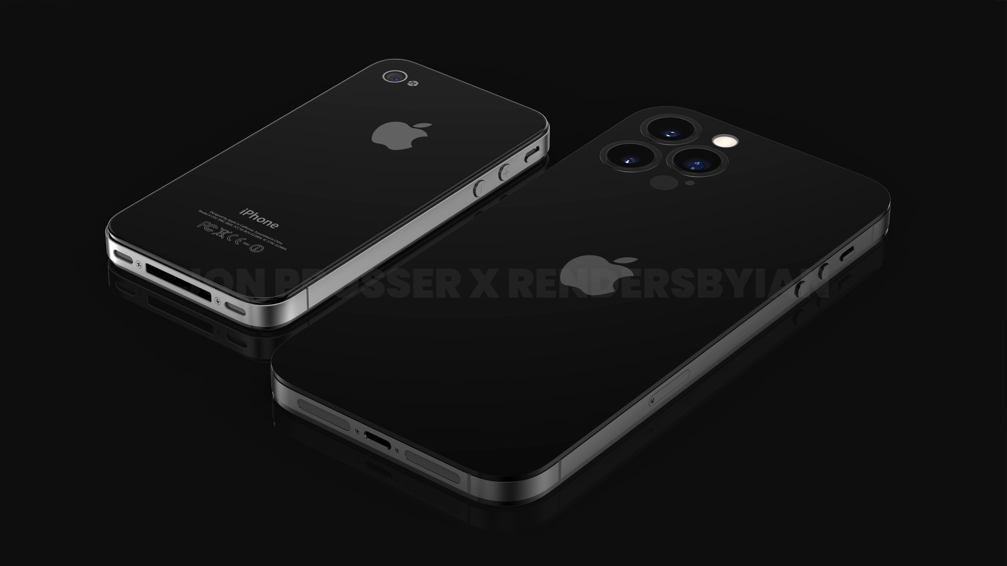 iPhone 14 renderings based on alleged leaks