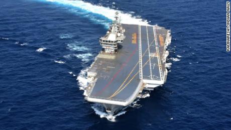 Vikrant has a range of 8,600 miles (13,890 kilometres).