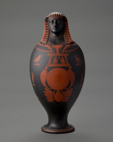 Canopic jar by Josiah Wedgwood & Sons, 1790.