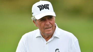 Gary Player looks